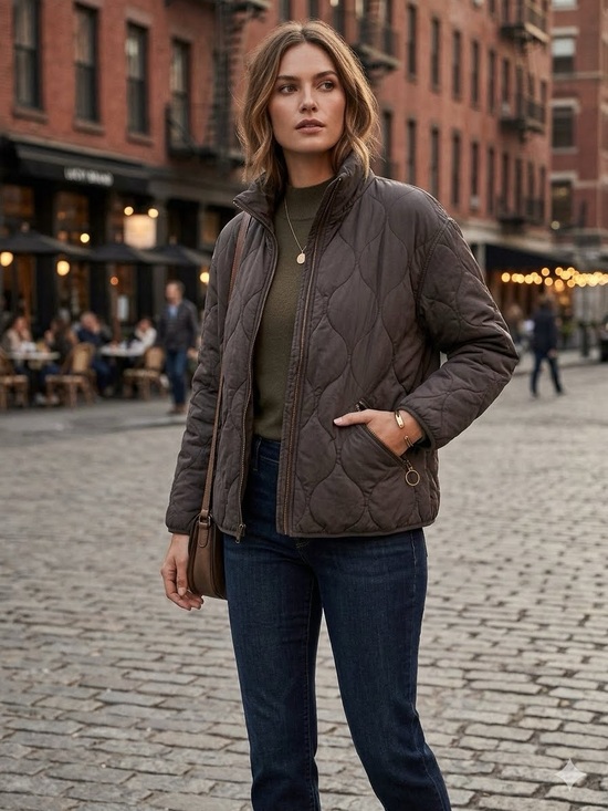 Lucky Brand Jackets & Blazers - Lucky Brand quilted jacket